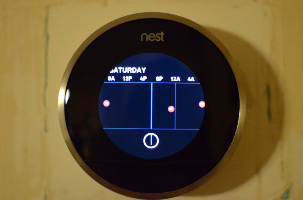 Nest Schedule Menu