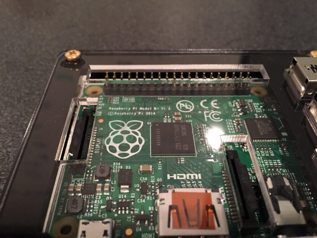Board and Case Assembled