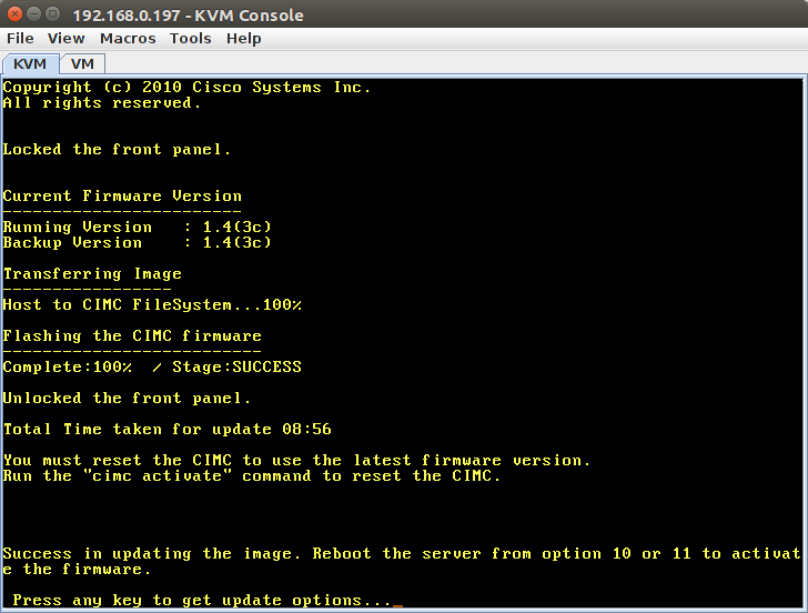 HUU Update Example