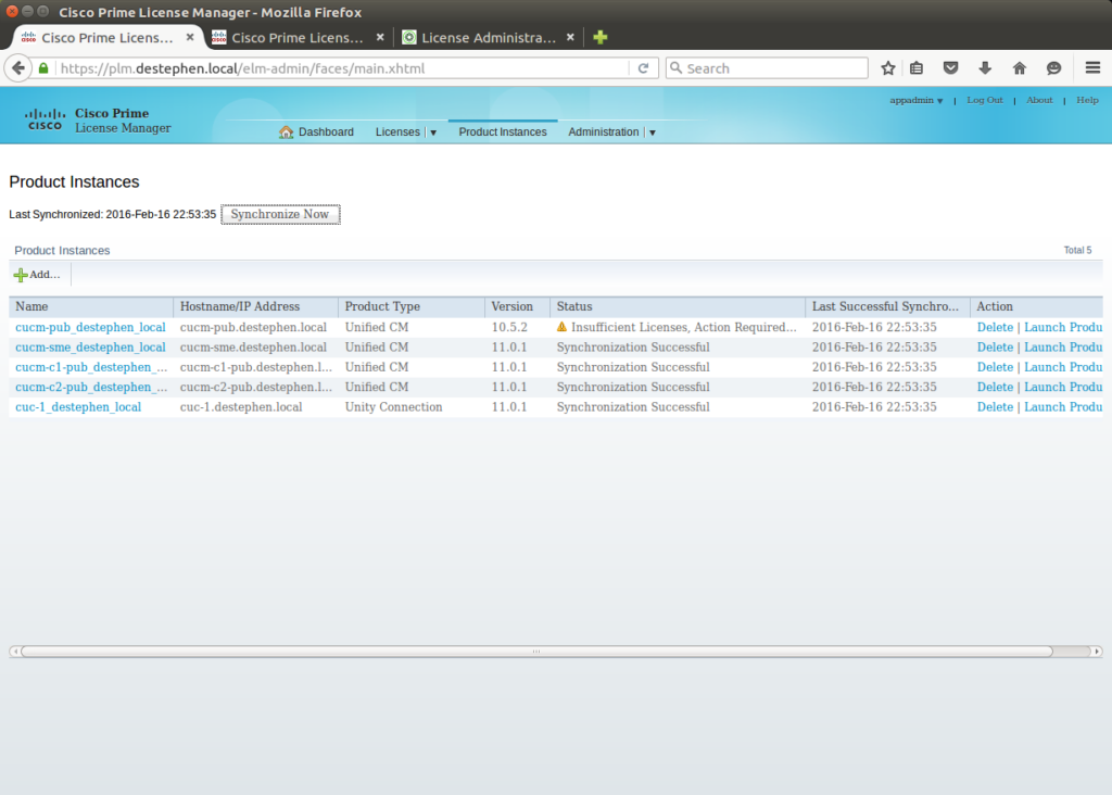 Product Instances Added