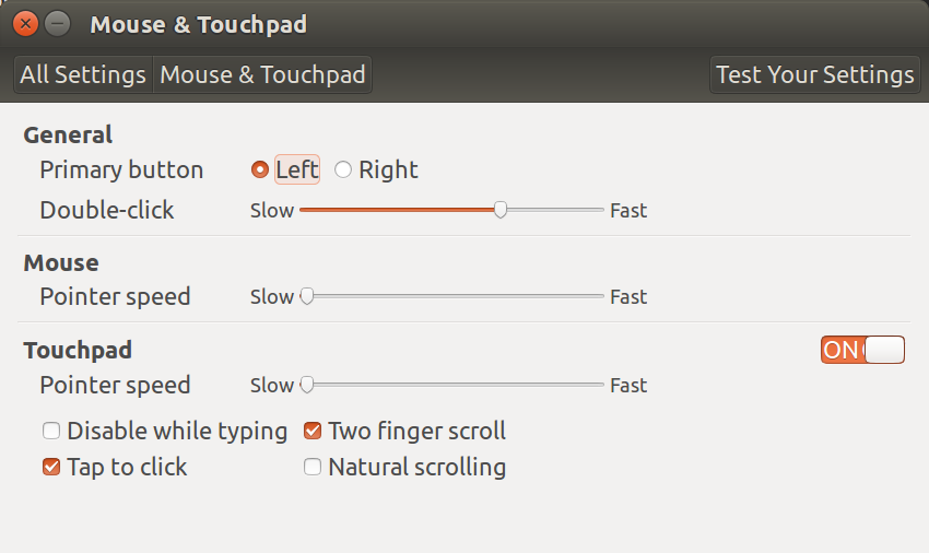 System Settings for Ubuntu Unity