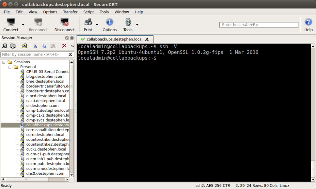 OpenSSH Version