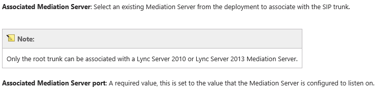 Skype for Business SIP Integration Documentation