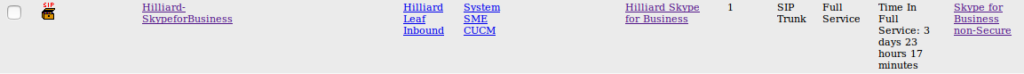 CUCM Options Ping Connectivity Verification