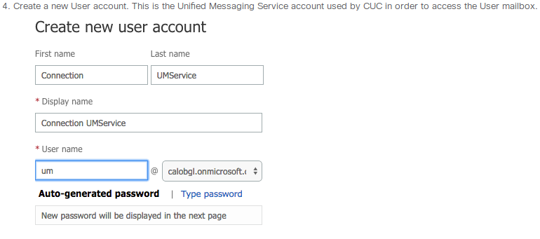 Cisco Documentation for Office 365 and Unity Connection Integration