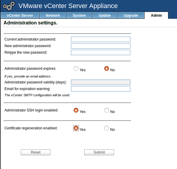 VCSA 6.5 Upgrade 21