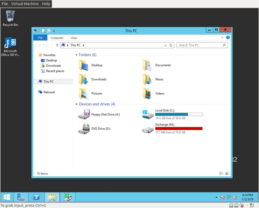 Exchange Disk Space Consumption