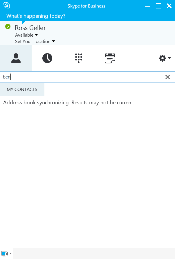 Address Book Lookup Failing